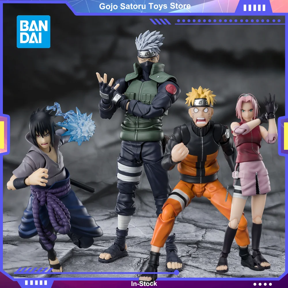 

Bandai SHFiguarts SHF Naruto Uzumaki Naruto Uchiha Sasuke Itachi Madara Sakura Hatake Kakashi Pain Orochimaru Anime Model Figure