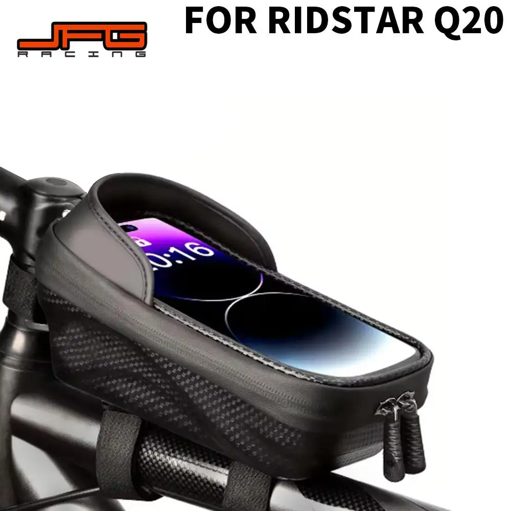 

Чехол для мотоцикла, сумка для хранения, рюкзак из искусственной кожи для Ridstar Q20, электрический велосипед для бездорожья, эндуро, электронный велосипед