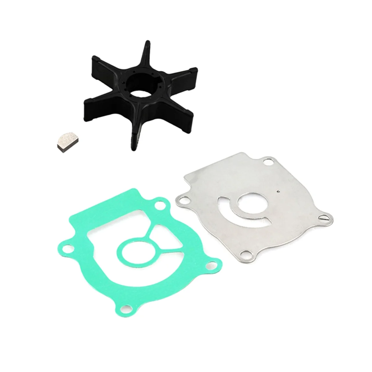 Water Pump Impeller Repair Kit 17400-96350 for Suzuki Outboard DT20/25/35/40 DF25 DF40 18-3242 17400-96353 Boat Motor