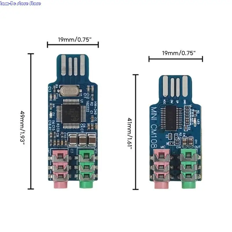 D0UA USB Sound Card Driver бесплатно USB Sound Card Внешний адаптер CM108 для ноутбука для ноутбука