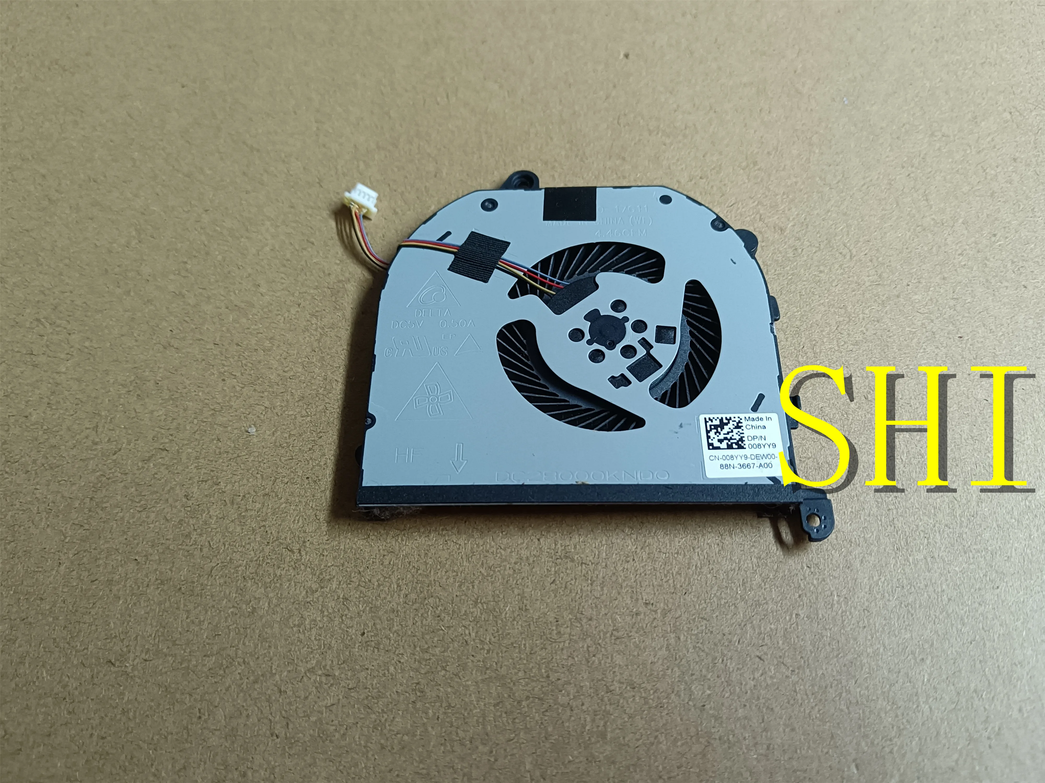 008YY9 FOR CPU Fan  Dell  XPS 15 9570 08YY9 DC28000KND0 Cooling Fan Free shipping