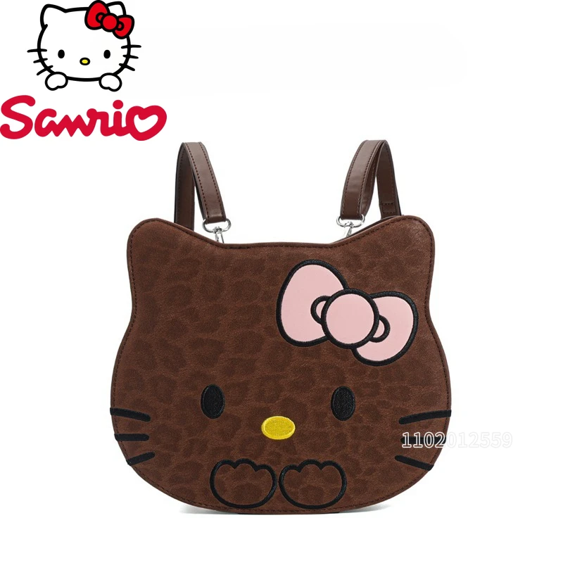 

Hello Kitty New Cartoon Backpack Large Capacity Fashion Women's Backpack 3D High Quality Lightweight Versatile Casual Backpack