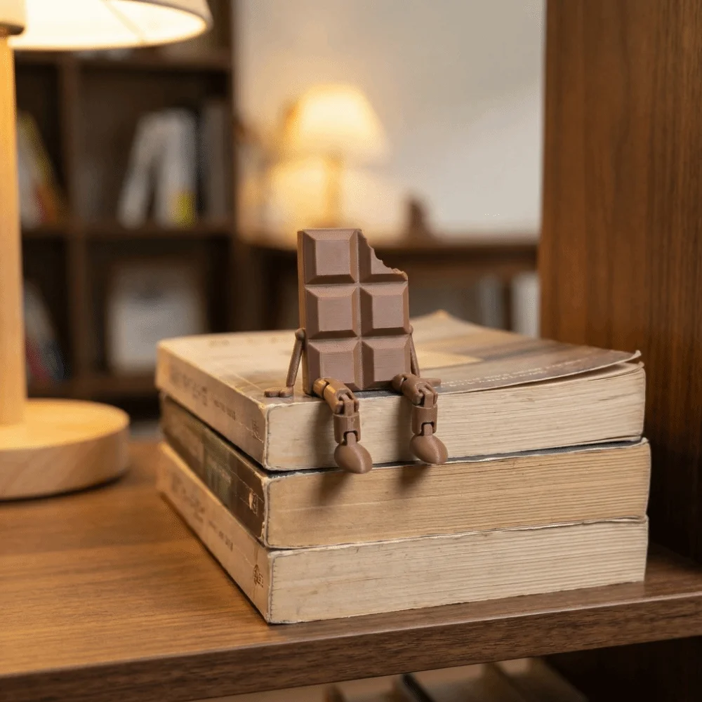 Fashion 3D Print Coffee Bean Ornaments Multi Functional Funny Chocolate Ornament Model Sculpture Home Decorations For Home