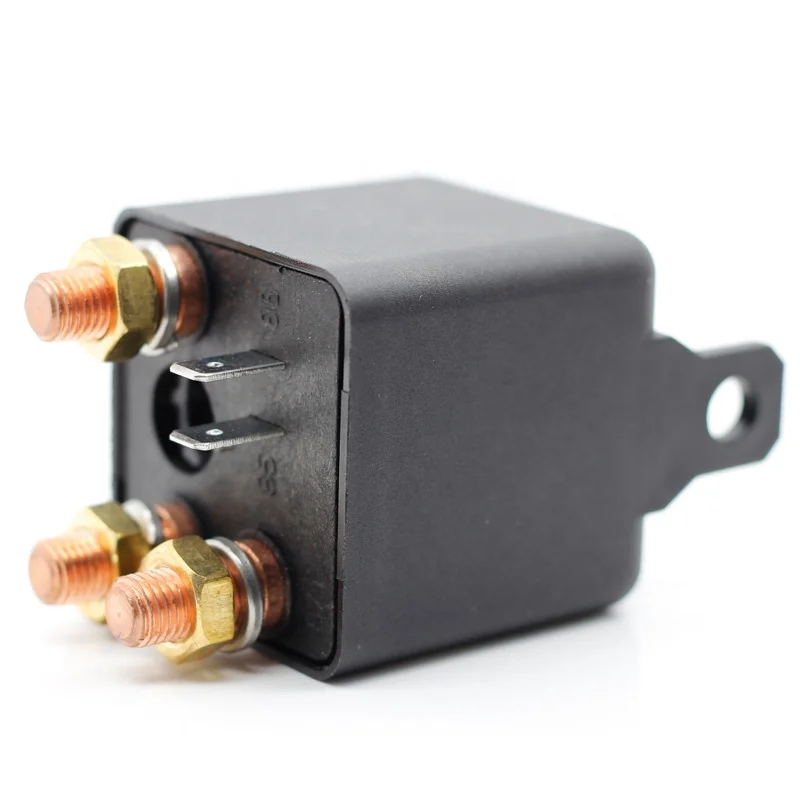 Start Relay 250A Coil 12V 24V 4.8W Coil Automotive Heavy Duty High Current Automobile Starter Power Auto Car Starting Relay