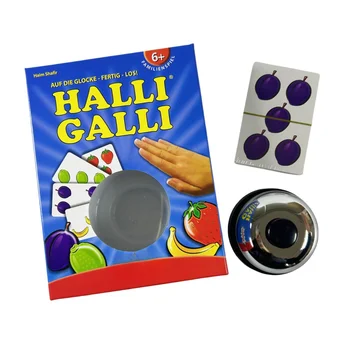 Polilla Training Reaktionsfähigkeit Brettspiel Karte Schach Spielzeug Entwicklung, Spaß Kartenspiel, Party Brettspiele Halli Galli