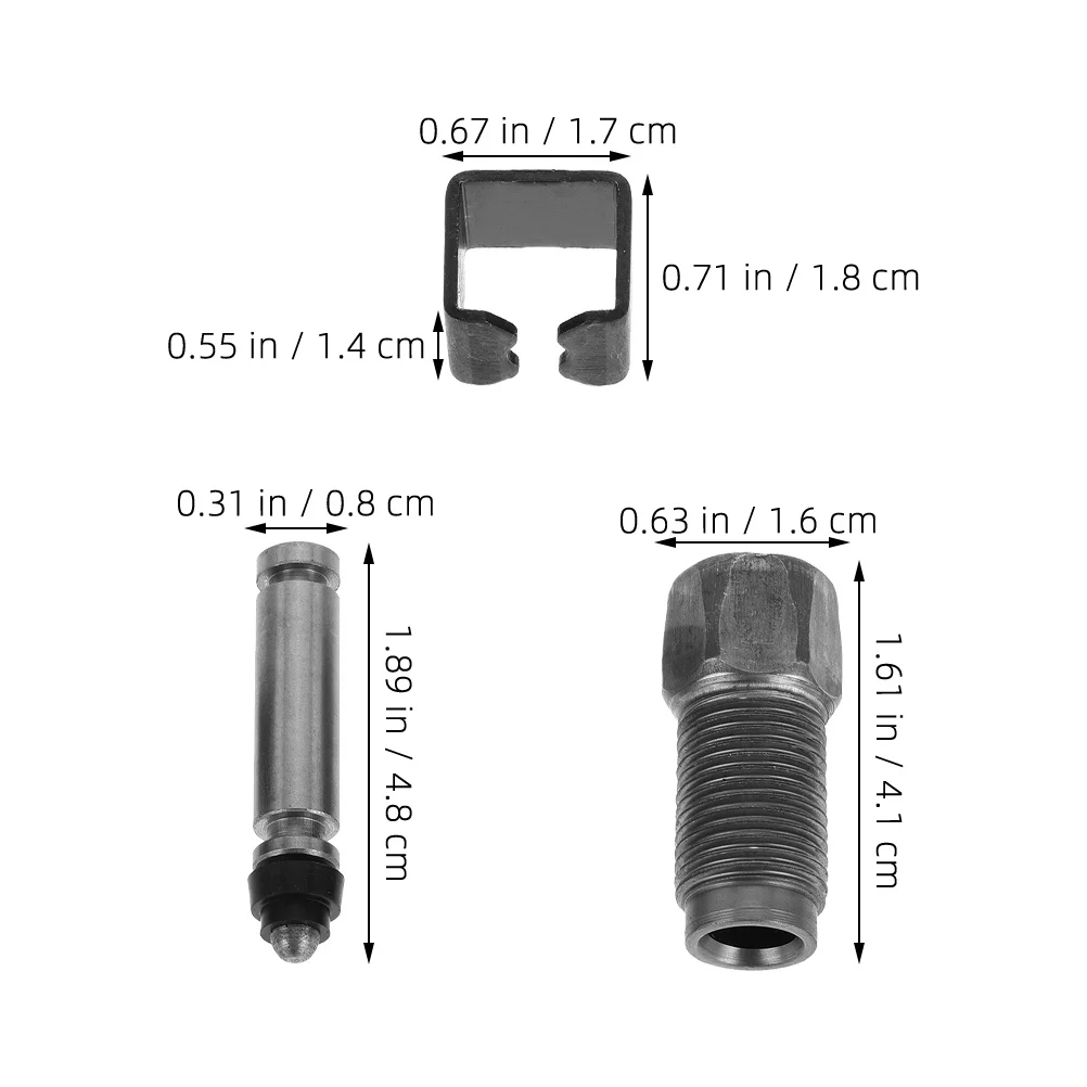 2 قطعة ملحقات الرافعة الهيدروليكية استبدال أجزاء مضخة الزيت مقبض جاك الأرضية وسادة المقطورة مجموعة متينة أجزاء مضخة الزيت #2