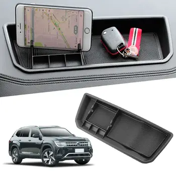 Pro Volkswagen Teramont Atlas 2018 - 2023 LHD Úložný box na palubní desku Organizér Středová konzola Držák telefonu Příslušenství 6 nejlepší prodej příslušenství pro VW Teramont - №2