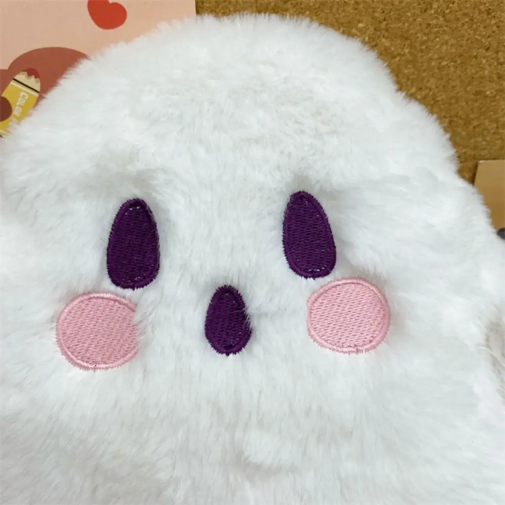 Sweet Large Capacity Cute Ghost Plush Bag Shoulder Bags Stuffed Plush Doll Handbag Cartoon Messenger Bag Women