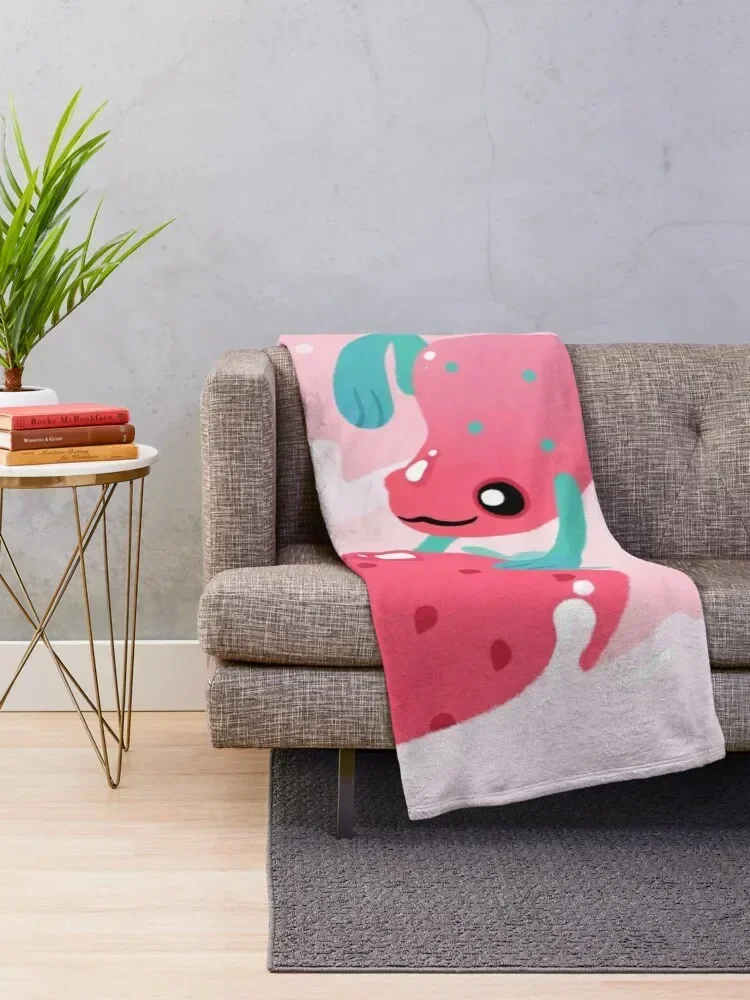 Strawberry poison milk 1 Throw Blanket Blankets For Bed Blankets Sofas Of Decoration Beautifuls Blankets