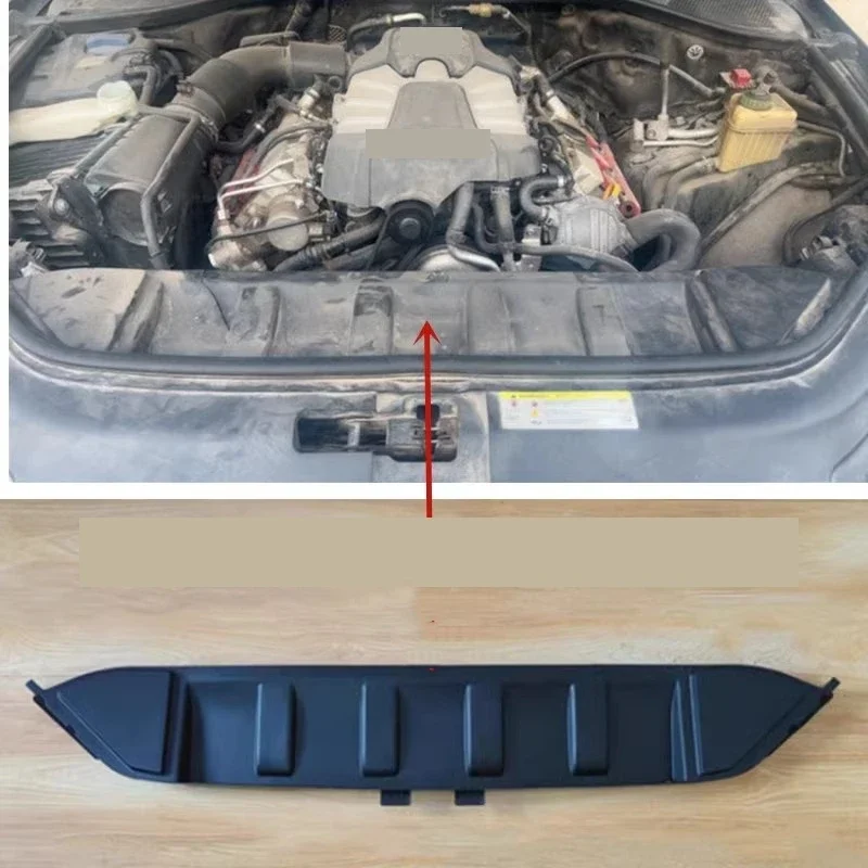 

Пластина радиатора для Audi Q7 2007-2015, защитная крышка решетки, верхняя перегородка переднего бампера, верхняя крышка, автомобильные аксессуары