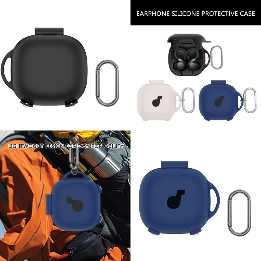 

Y1UB Sweatproof Earbud Case with Hook Dustproof Earphone Storage Case Pocket Earbud Holder Suitable for Earbud Sport 20