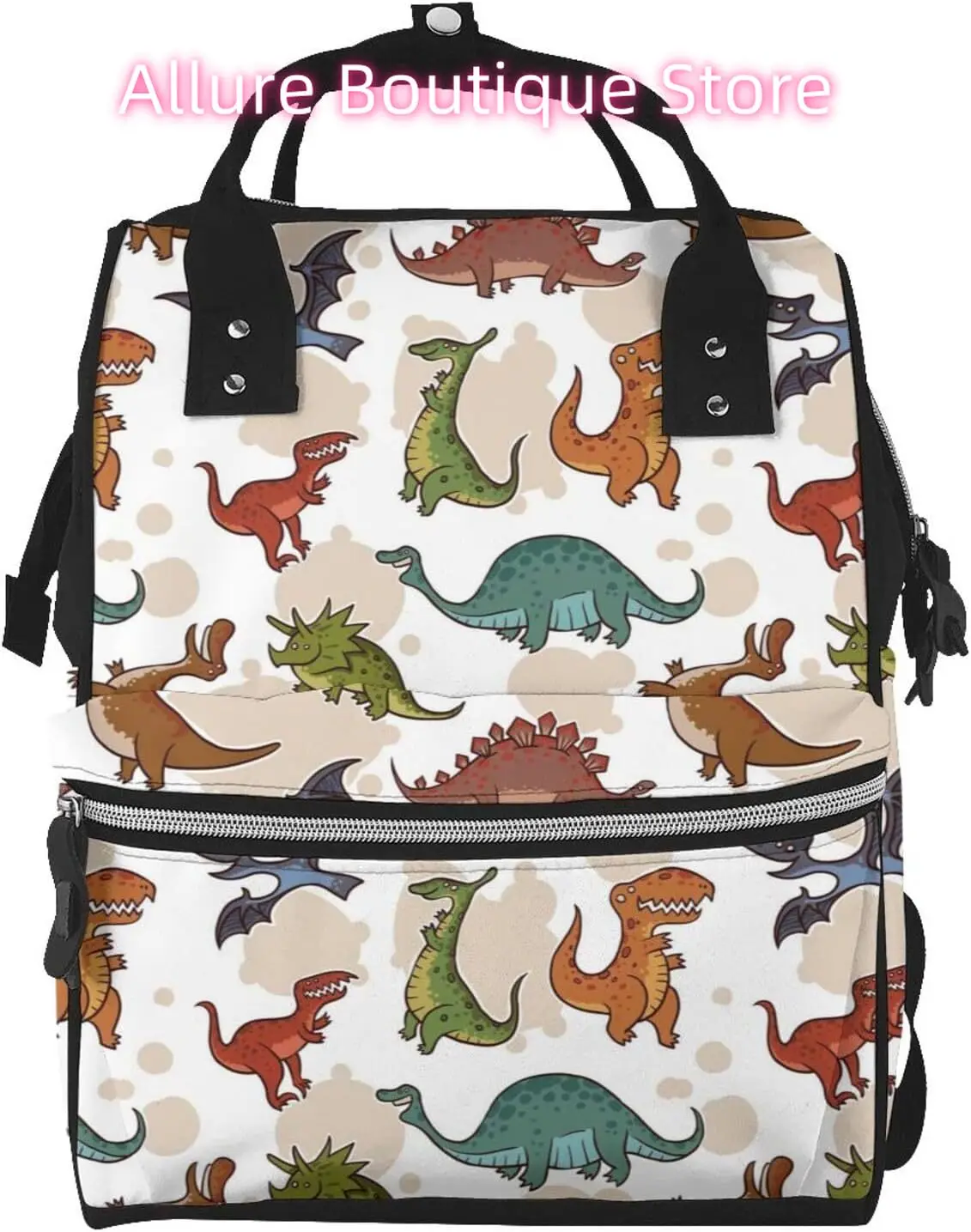 

Милые динозавры, семейная сумка для подгузников, рюкзак для женщин, большая вместительная сумка для подгузников, многофункциональные водонепроницаемые рюкзаки для мамы Da