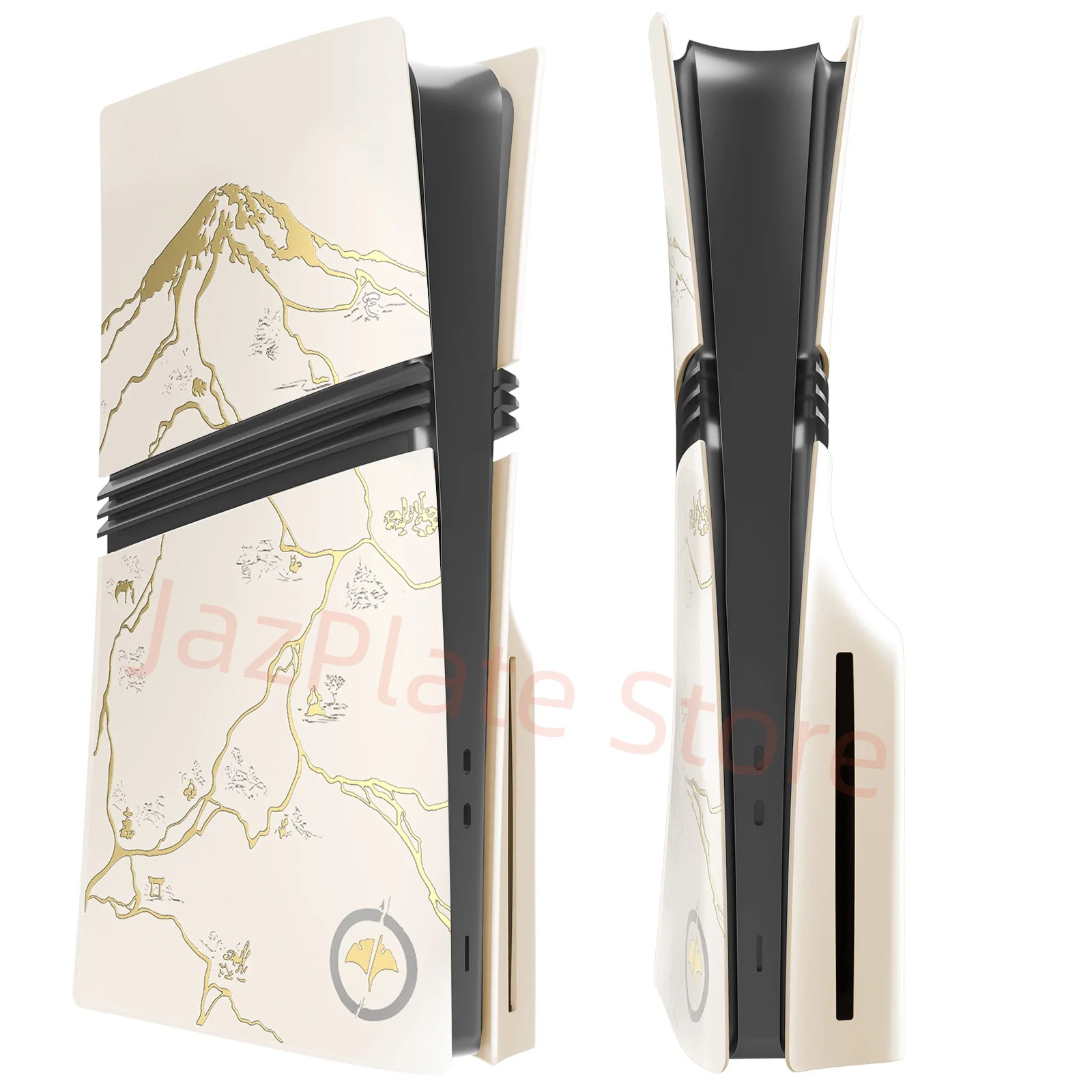 Plaques de couverture Ghost édition Pro Disc, panneaux de coque de remplacement compatibles avec le nouveau modèle PlayStation 5 Pro, accessoires de disque Yotei