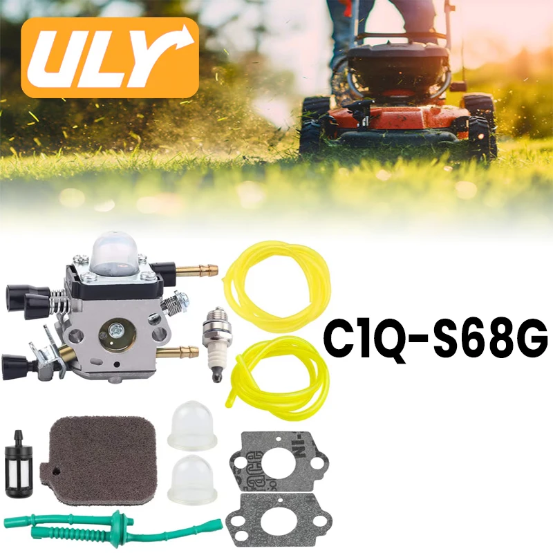 

C1Q-S68G Carburetor for BG45 BG46 BG55 BG65 BG85 SH55 SH85 Leafblower replacement carburetor for 42291200606 Zama C1Q-S64