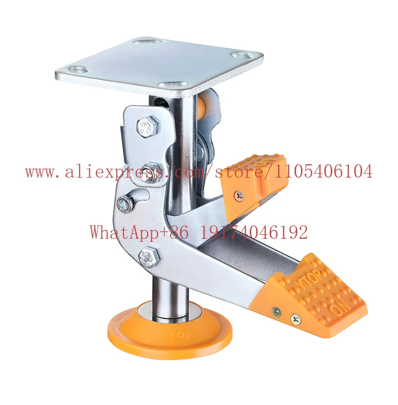 Anti-skid ground brake YTOP manganese steel top height mechanical support brake 3 inches 4 inches 5 inches