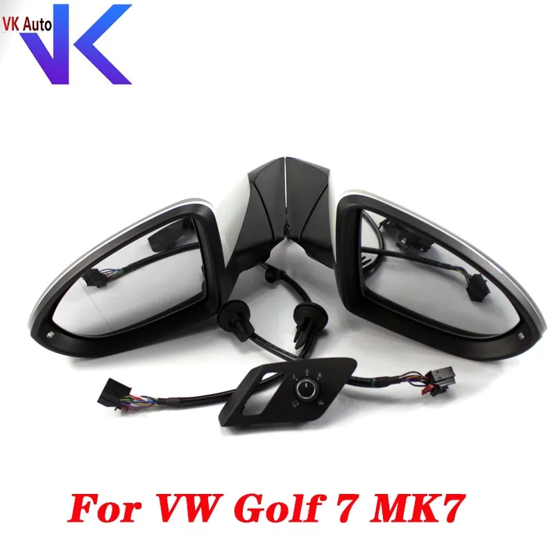 

For VW Golf MK7 electric folding rearview mirror and floor lamp 5GG 857 090 5GG 857 089