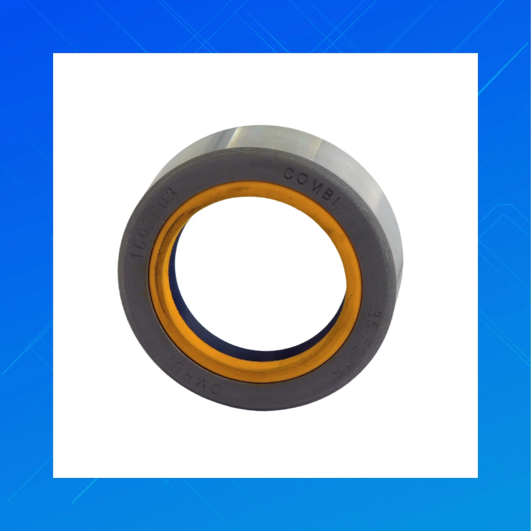 Agricultural Machinery Oil Seal Tractor Rotary Shaft 35x52x16mm COMBI NBR+AU High-Quality Seal Suitable for Corteco/12001882B