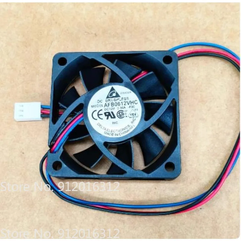 NEW CPU Fan for Delta AFB0612VHC-F00 12V 0.36A 6013 6CM 3 Line Speed Ball Bearing Cooling Fan
