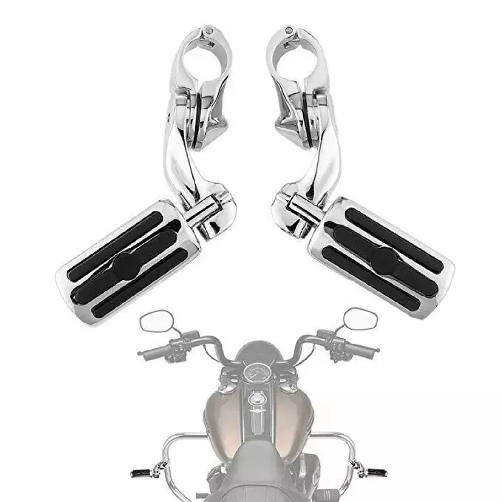 Highway Pegs Foot Rests For Harley Davidson Electra Glide Ultra Classic FLHTCU