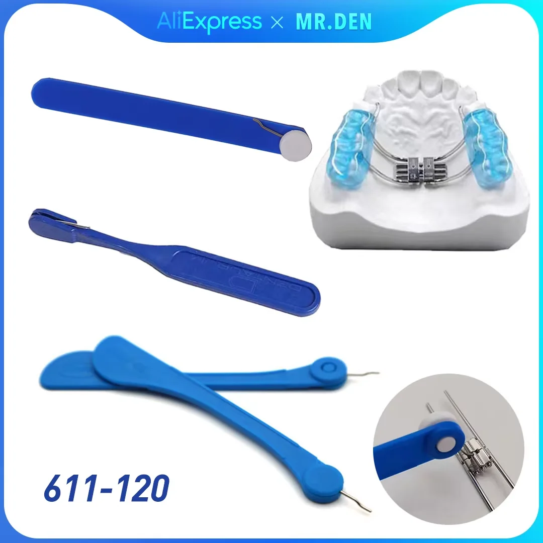 MR DEN2pcs High Quality Dental Orthodontic Implant Expansion Screw Rapid Palatal Expander Swivel Keys Dentistry Tool Ortho Brace