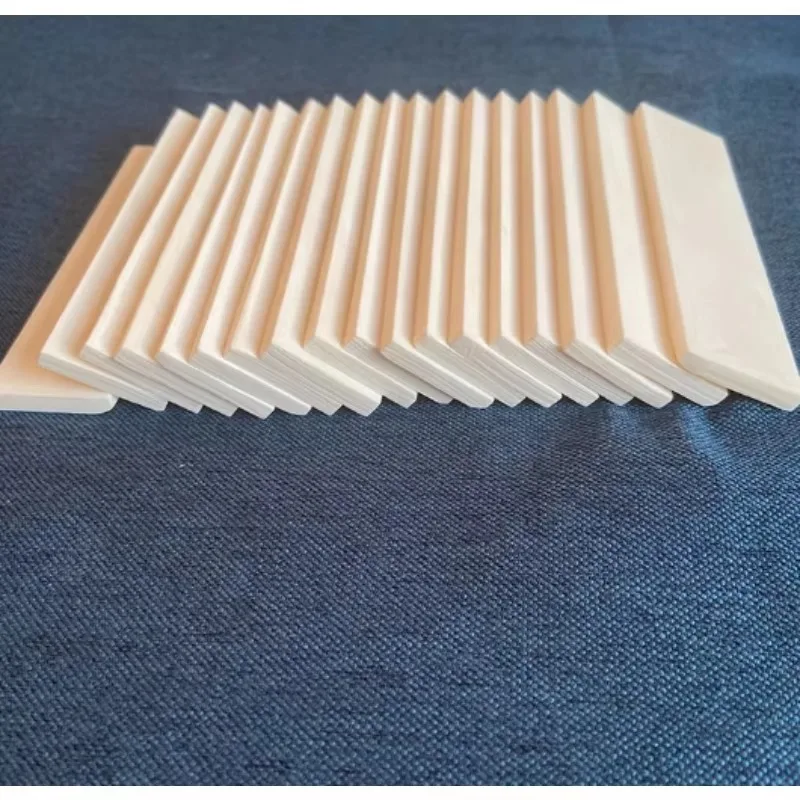 Hot Sell Buffalo Bovine Bone Knife Handle Scales Slabs DIY Carving Material 100x30x6mm 2pcs