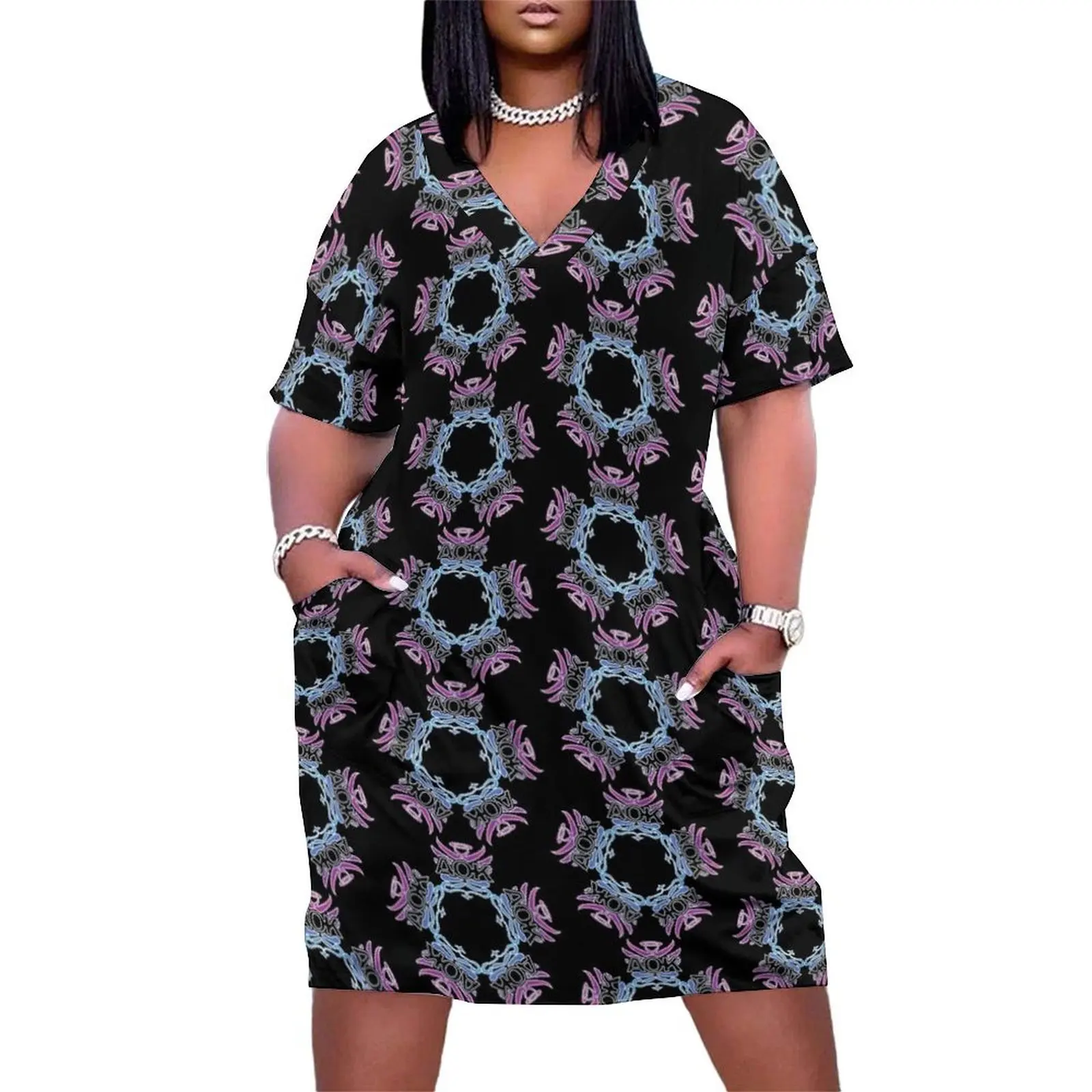 AOK flower motif Loose Pocket Dress fairy dress ladies dresses for special occasions women long dresses