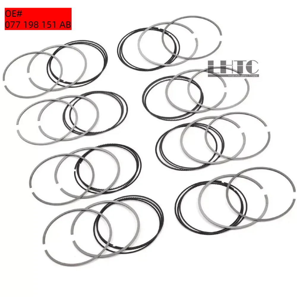

8x Piston Rings OE#077198151AB Set Φ84.5mm STD For Audi S6 S7 A8 RS6 C7 4.0T V8 CEU CTG CTF CWU