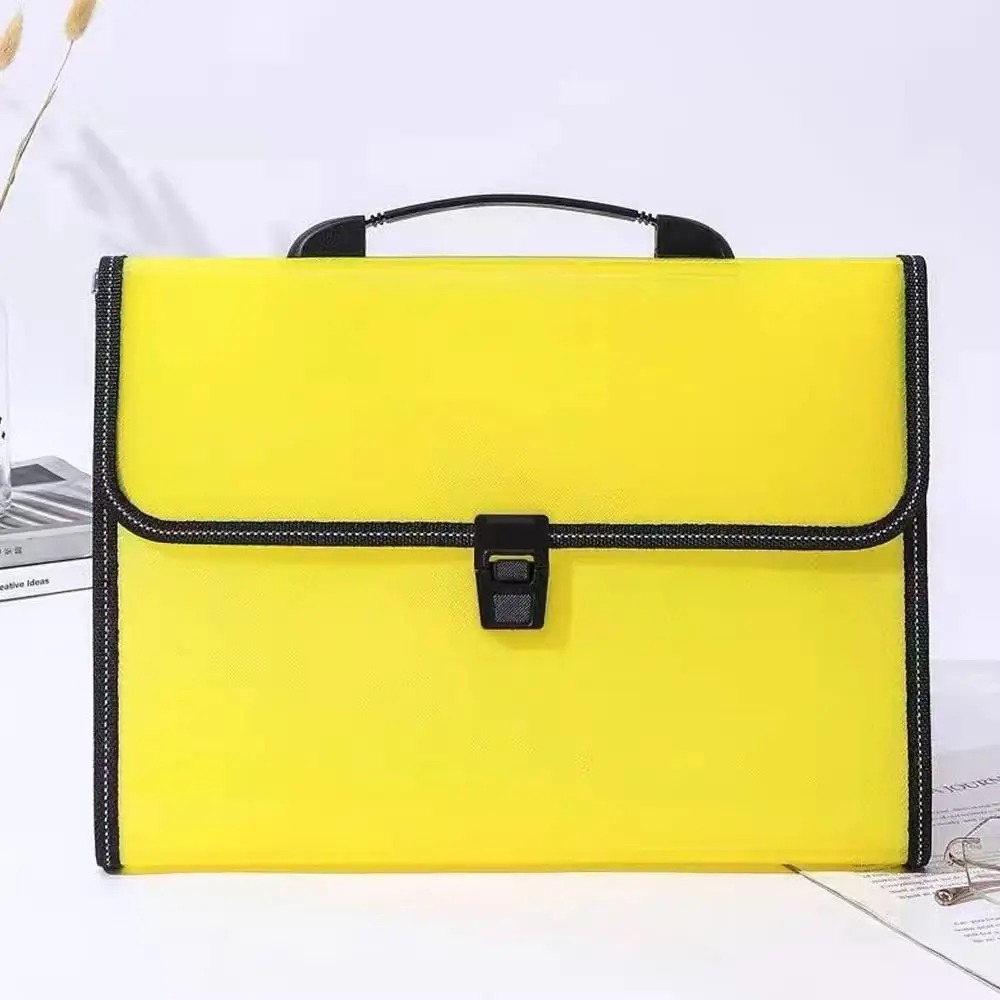 

Водонепроницаемая пылезащитная папка-гармошка на 13 карманов для хранения тестовых работ, простой расширяемый органайзер для документов большой емкости