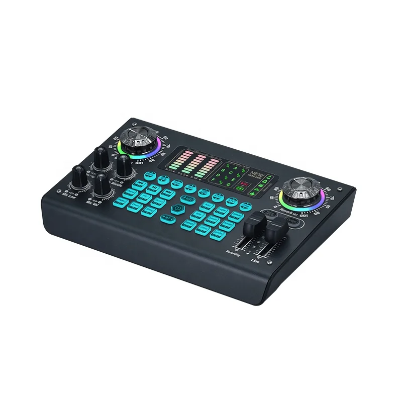 عشرة عناصر TLF Xtuga SX97 لوحة الصوت تدفق معدات البودكاست حزمة البث تسجيل الألعاب كارت الصوت