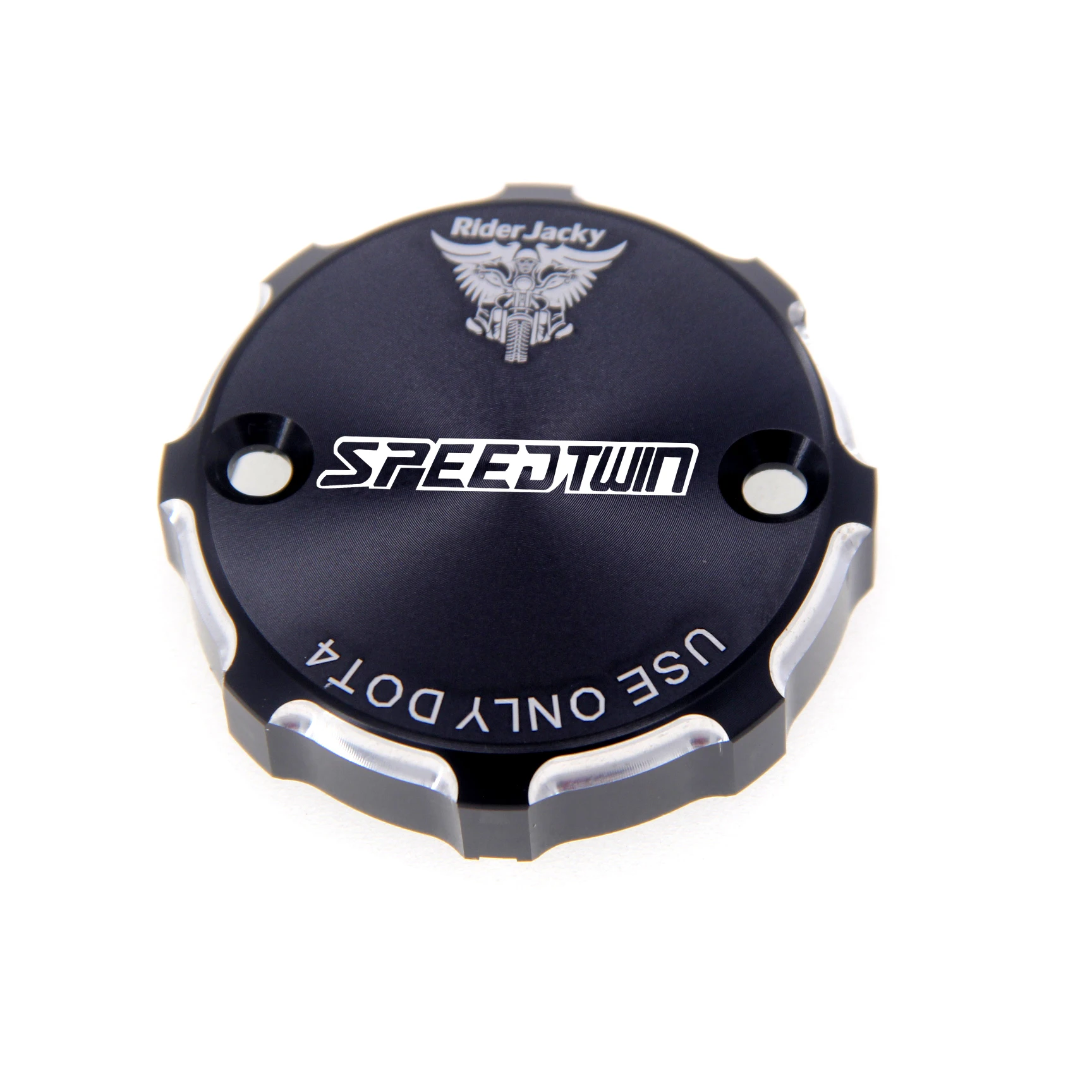 RiderJacky® Motorcycle Front Brake Fluid Reservoir Cover Cap For TRIUMPH Speed Twin 1200 2019-2021 2020