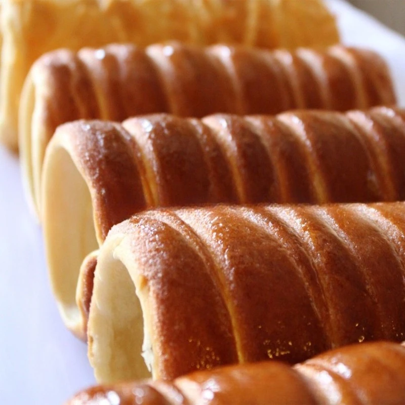 European 220v Electric Balag Donut, Stainless Steel Hungarian Chimney Bread