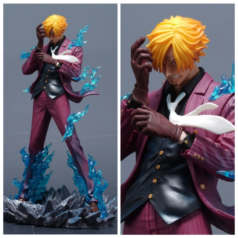 

25 см/9,8 дюйма цельный аниме-персонаж Tianhui Sanji ПВХ фигурка модель статуя украшения коллекция игрушек подарок на день рождения