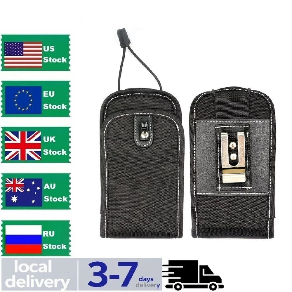 Coldre de scanner de nylon com clipe de cinto para Zebra Motorola MC659B MC67 MC55A0 MC5590