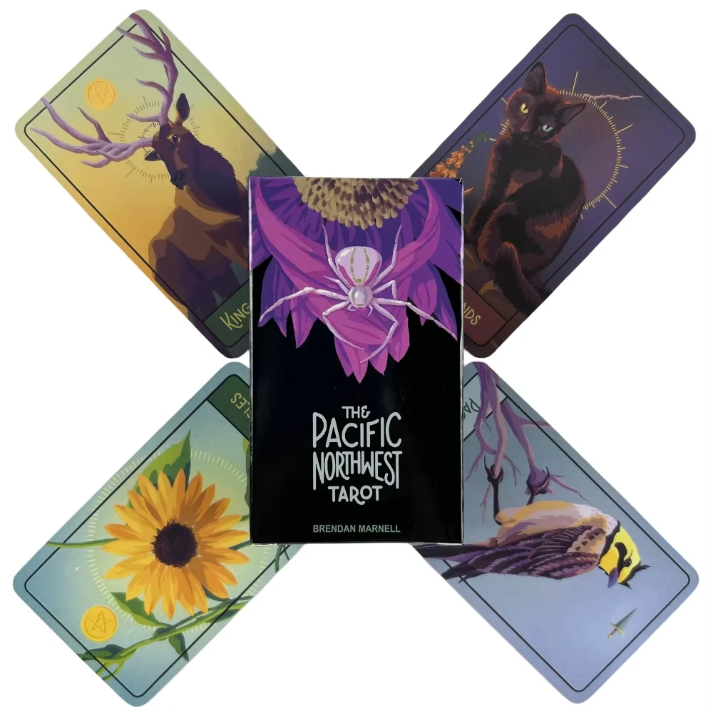 The Pacific Northwest Tarot Fate Divination Tarot Oracle Deck Party Entertainment Fortune-telling Board Games