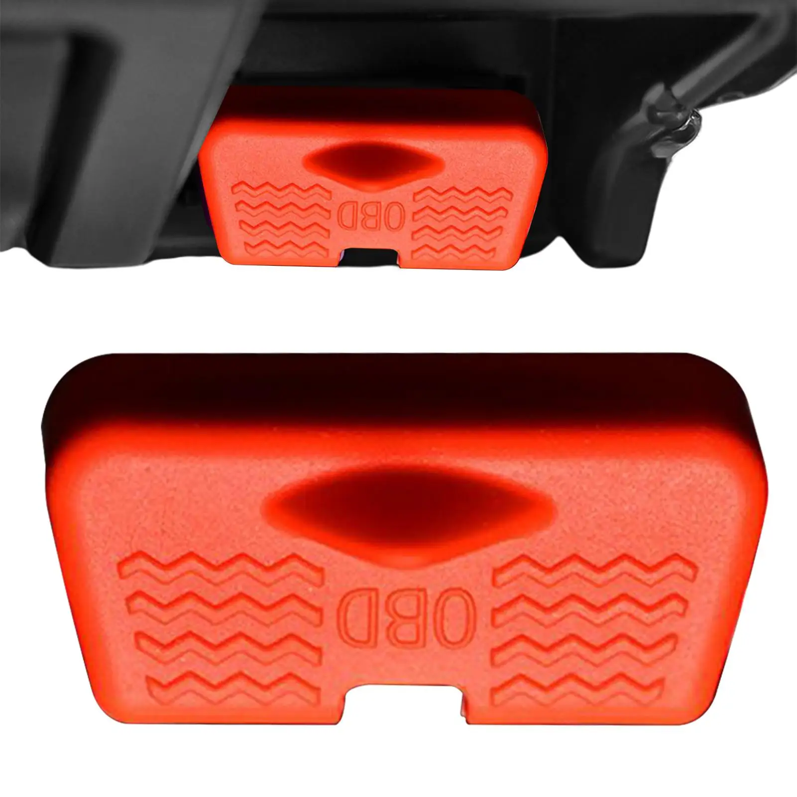 Car OBD Port Lid Silicone Waterproof Dustproof Auto Supplies OBD Scanner Cover For SUV RV Vehicle Trip Travel Driver Pickups