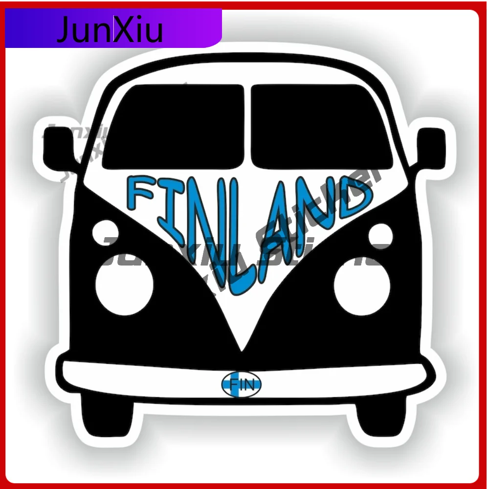 

Van Finland Sticker Long Lasting Exterior Decor For Car Boat Waterproof Decoration Auto Accessories Exterior Vinyl Decal