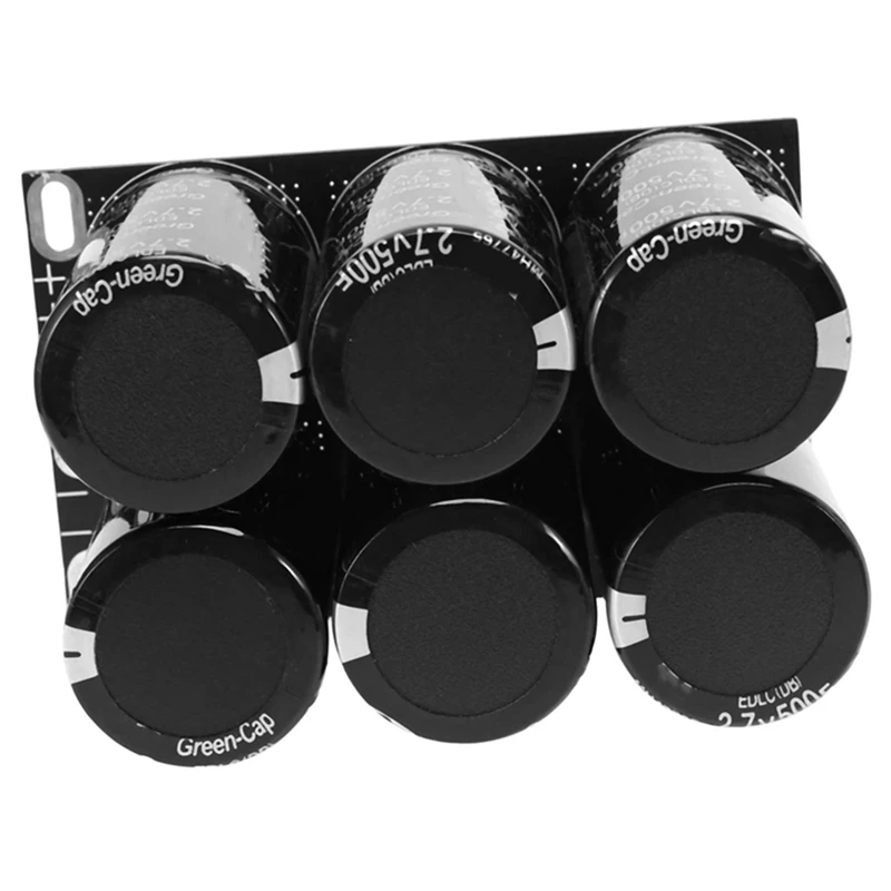 Condensador Farad con placa protectora, 2,7 V, 500F