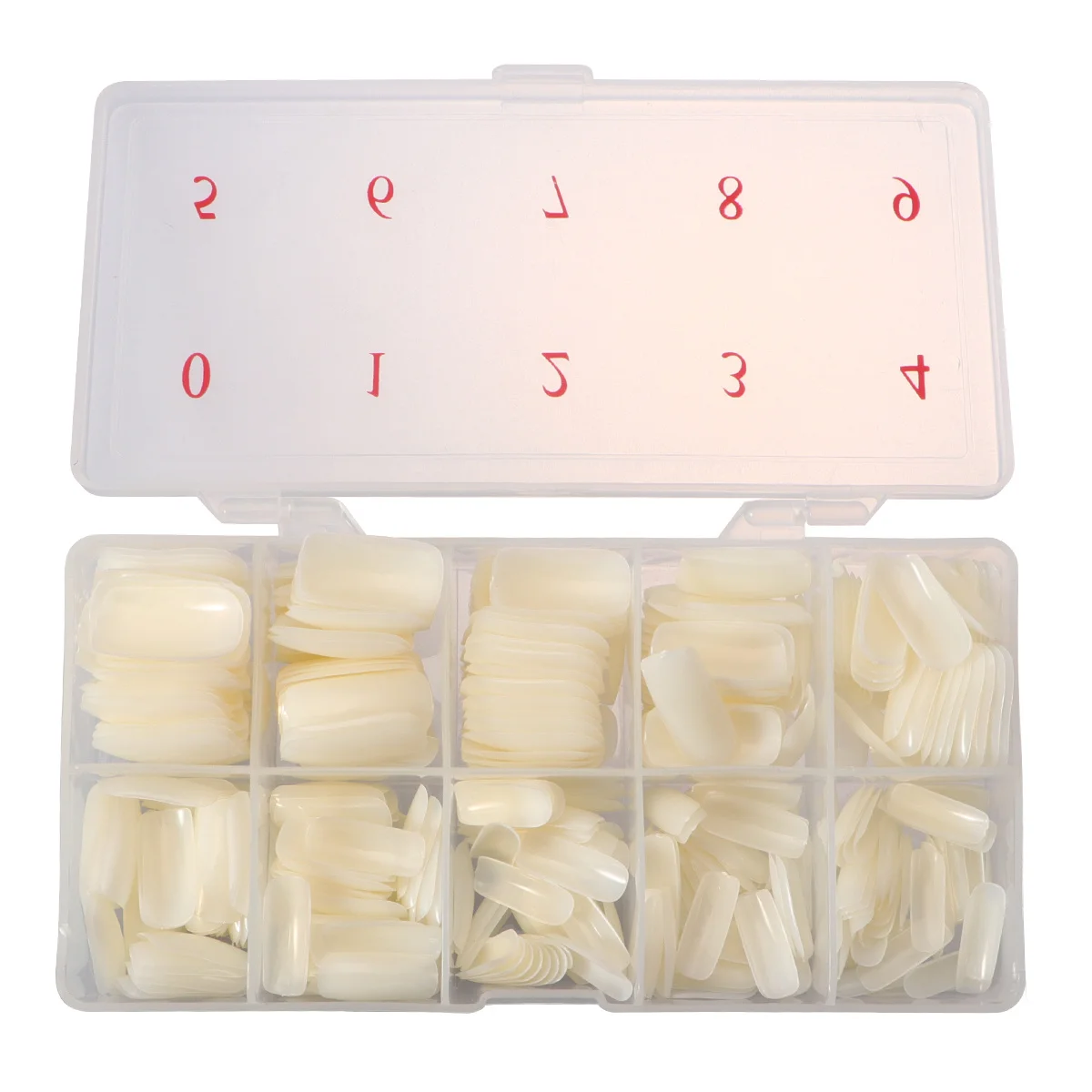 

Fake Nail Kit False Nails Artificial Fingernails Diy Tips French Stick