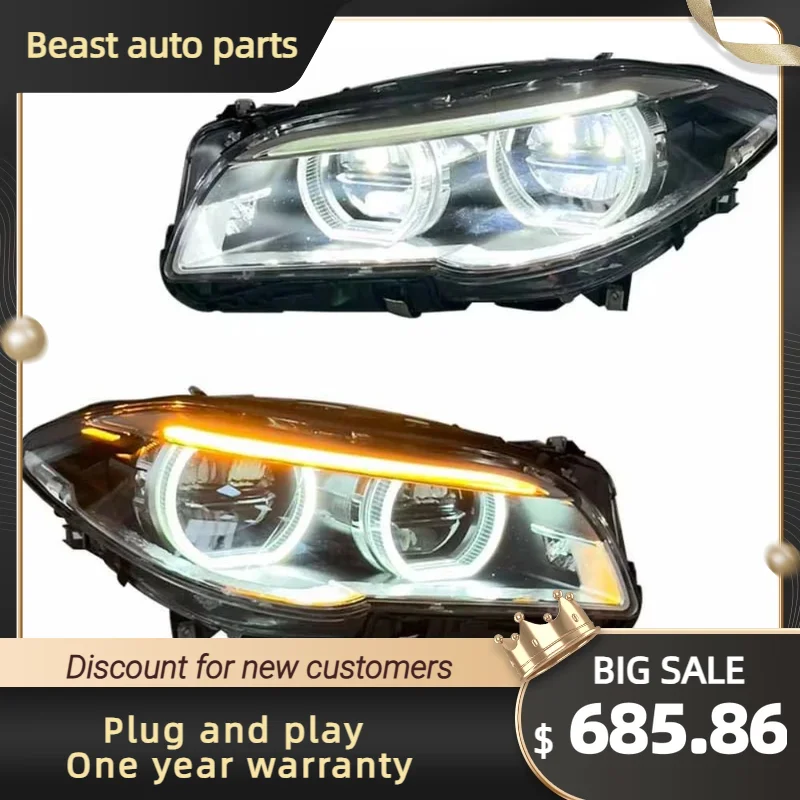 

For BMW 5 Series F10 2012-2016 LED Headlamps & Front Headlights Assembly – Plug and Play for BMW M5 F18