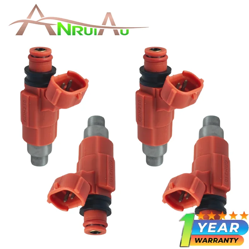 For Chevrolet Tracker Yamaha Outboard Mitsubishi Eclipse Galant Mirage Dodge Stratus Coupe Suzuki New 4PCS Fuel Injectors CDH210