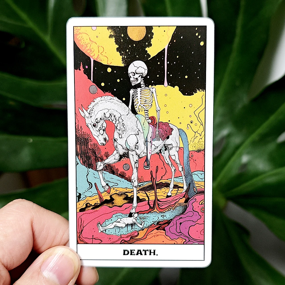 Phantom Tarot Deck Based on Rider Waite System 10.3*6cm 78 Colorful Tarot Cards