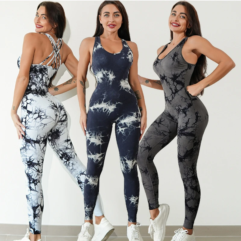 

2024 Women's Yoga One Piece Sets New Seamless Gym Leggings High Waist Push Up Pilates Sports Workout Running Yoga Clothing