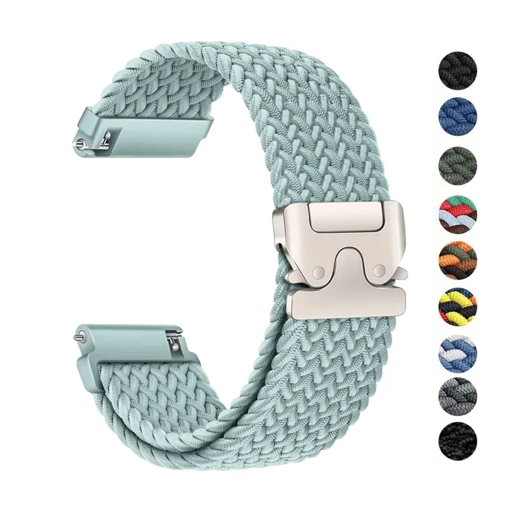 Ремешки 18 мм 22 мм для часов HUAWEI GT 4/4 Pro/5/5 Pro 42 мм 46 мм 41 мм Плетеный браслет Correa с парашютом HUAWEI watch 4 Pro Band