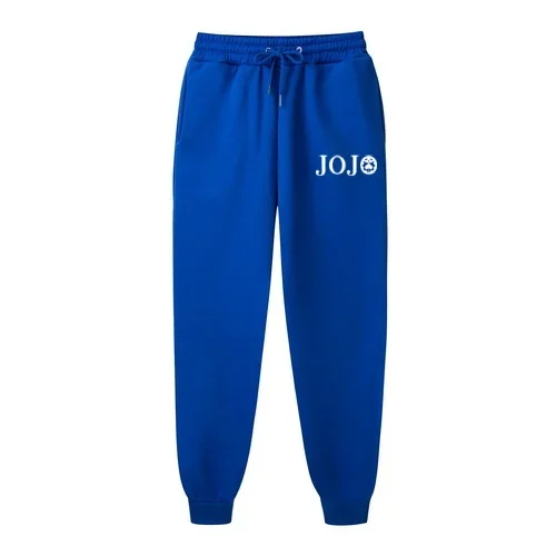 2026 Herren JOJO Anime Grafik-Print Jogginghose Graue Lässige Trainingshose mit Elastischem Kordelzug am Bund, Tailliertem Knöchel und Sportlichem Schnitt, Streetwear – Detail 5