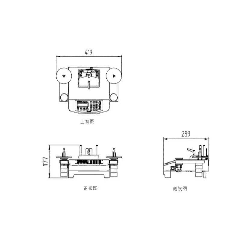 Part Counter SMD Tape Part Component SMT Spotting Machine, Fully Automatic Quantity Calculation