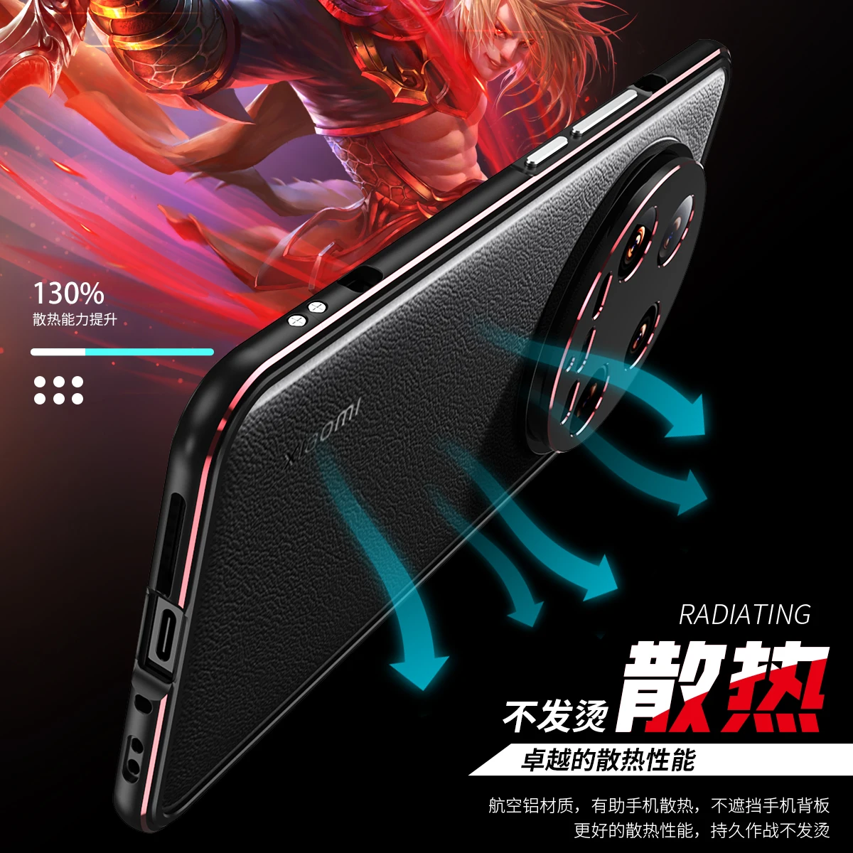 Luxury Aluminum Alloy Metal Frame Bumper Case for Xiaomi 14 Ultra Mi 14 Pro Mi 14 Ultra-Thin Super Slim Armor Protection Cover