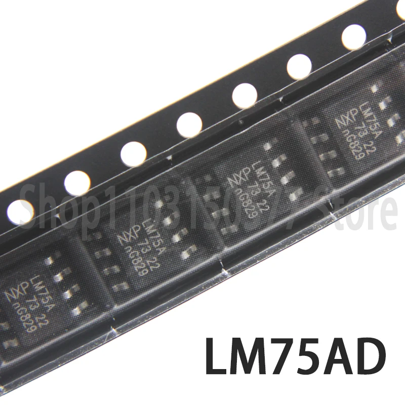 1piece LM75 LM75A LM75AD-SOP8