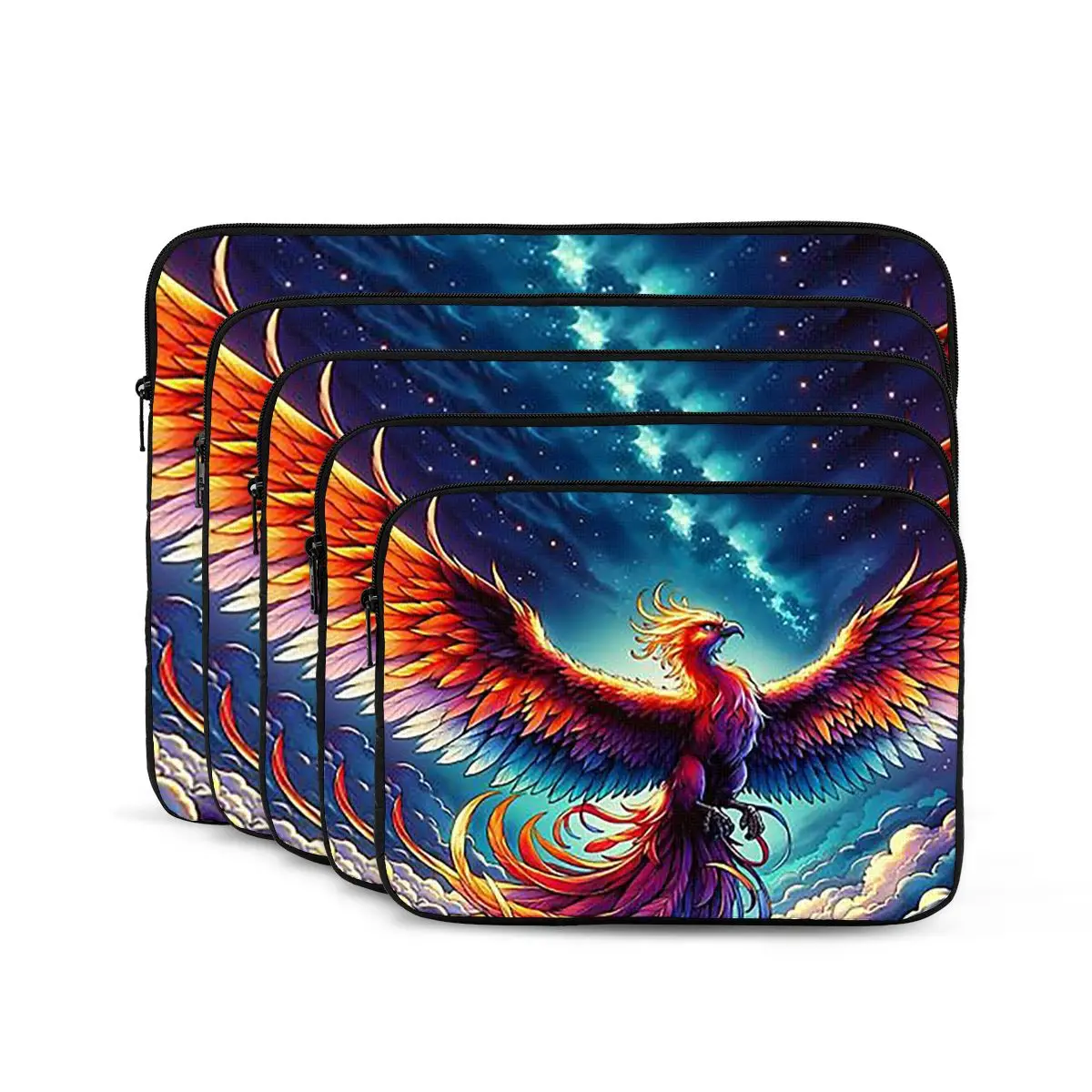 

Красочная сумка для ноутбука Majestic Phoenix, чехол для Macbook Air Pro, противоударный чехол для планшета