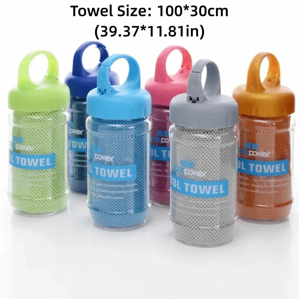 Cooling Breathable Sweat-absorbent Towel Quick-drying Prevention Bottled Sweat-wiping Towel Swimming Fitness Yoga Wrist Towel