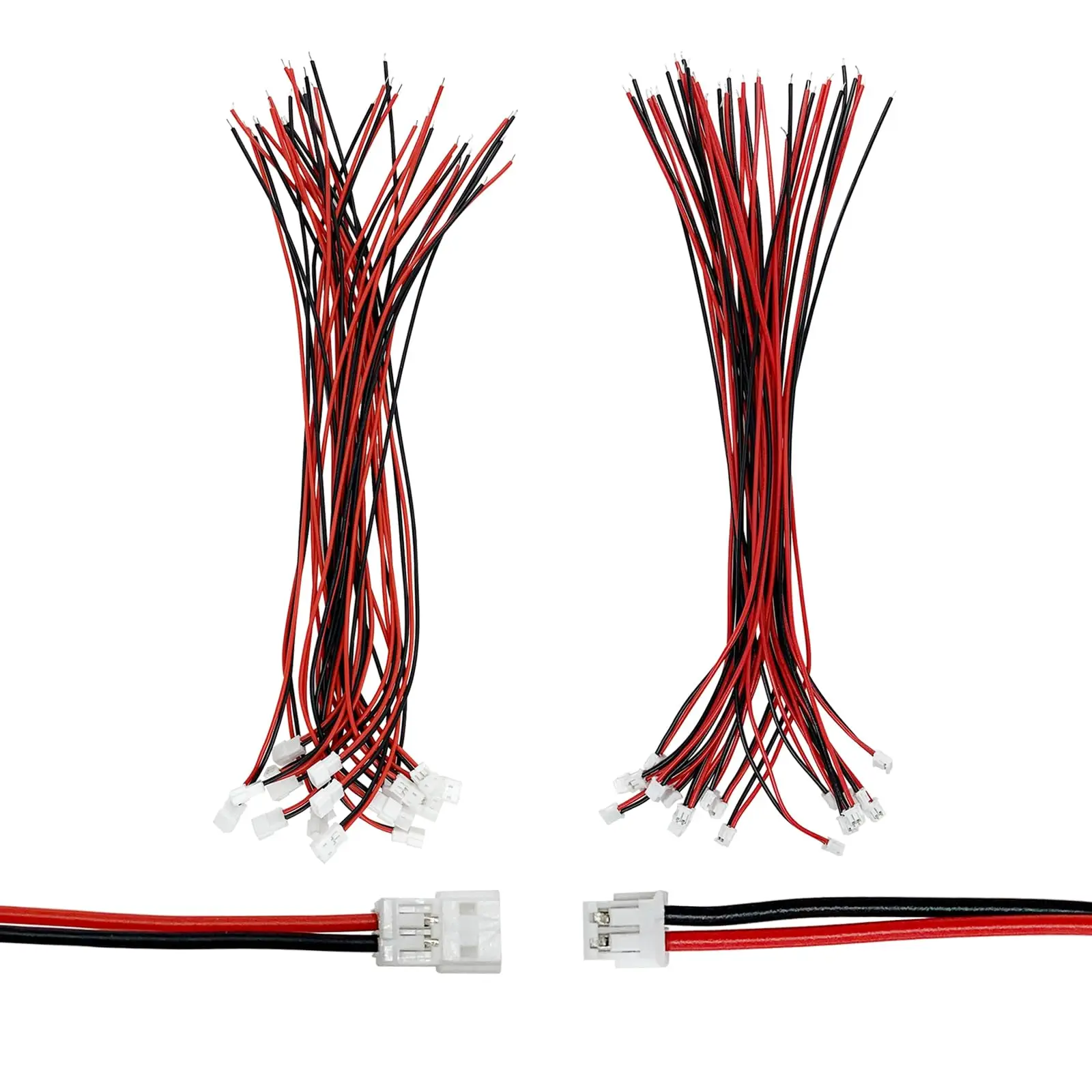 

20Pairs 24AWG ZH 1.5mm 2/3/4/5/6 Pin Mini Micro Male and Female Connection Cable Plug Terminal Connector Wire Cable 200MM